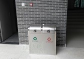 学校不锈钢环保分类垃圾桶生产厂家