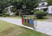 2500多套四色分類垃圾桶市區(qū)上崗！