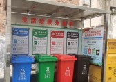全市100個(gè)垃圾分類亭已投入使用