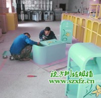 钢板分类垃圾桶喷塑工艺流程？