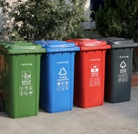 分类垃圾桶的颜色代表是投什么垃圾？