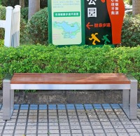 户外体育公园不锈钢公园椅