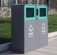 镀锌板分类垃圾桶环保与实用的完美结合