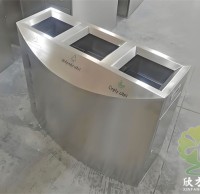 商用三分类不锈钢垃圾桶环保升级与场景适配的解决方案