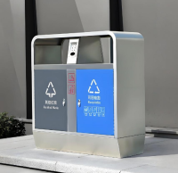 環(huán)衛(wèi)雙分類不銹鋼垃圾桶，為現(xiàn)代城市注入綠色靈魂